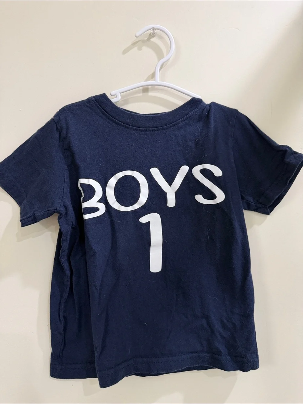Set of 3 gender announcement shirts, tie breaker
